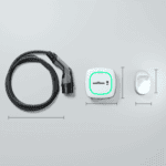 Wallbox Pulsar Plus elektromos autó fali töltő | 7,4 kW - 1x32A | 5m - Type 2 | fehér - Image 3