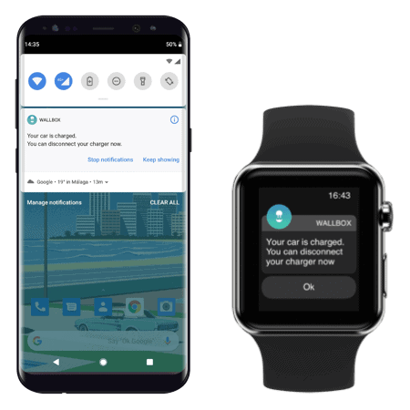 Wallbox Pulsar Max mobil app Wallbox Pulsar Max mobil app