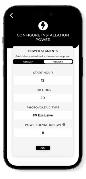 configure installation power