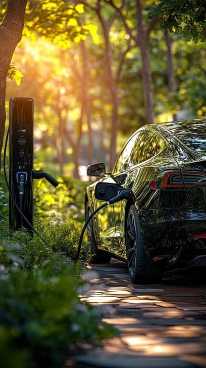 electric-car-charging-stockcake electric car charging stockcake